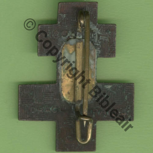 A0803 1959+ 33eER STRASBOURG 35mm  DrP+Bol allonge recolle... Guilloche Mouette doree EMAIL GF Src.Y.GENTY 17Eur(x4) 